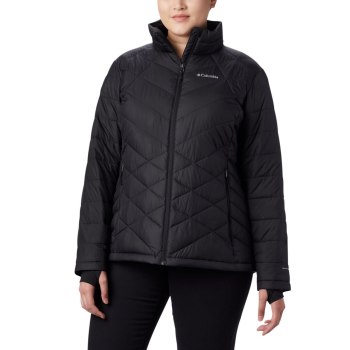 Columbia Ženske Jakne - Heavenly Plus Size Crne | RMEG-08415